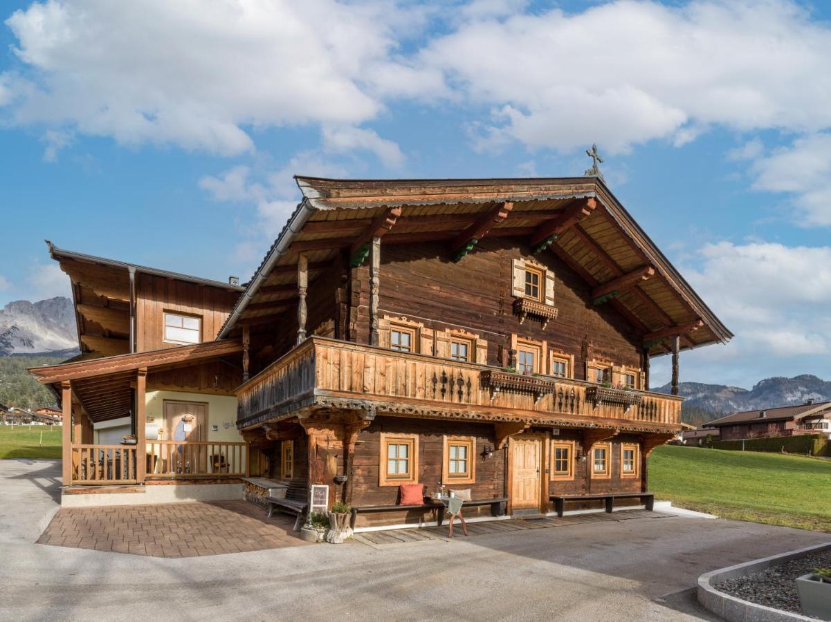 Sabindls Kaiser Platzl Going am Wilden Kaiser ภายนอก รูปภาพ